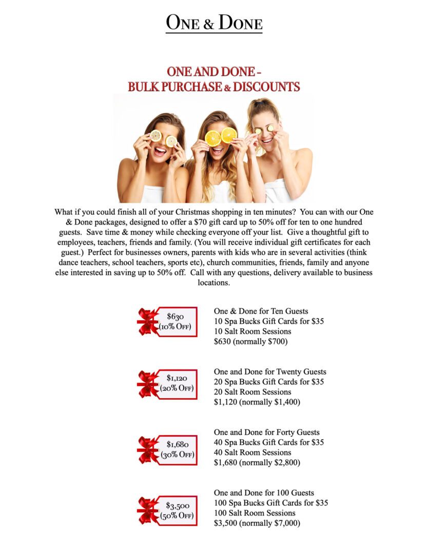 A flyer with three women holding their hands up to their eyes.